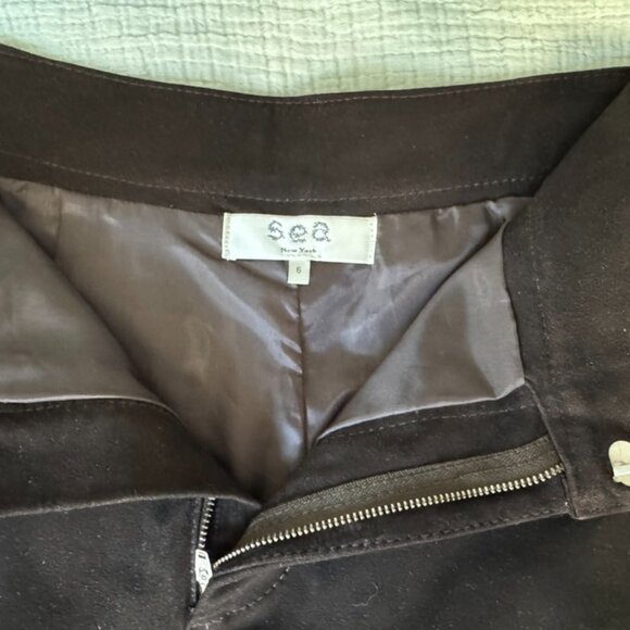 Sea New York suede midi skirt - Picture 3 of 6